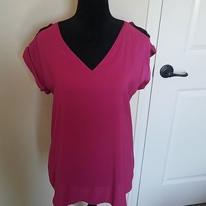 Express cold shoulder top